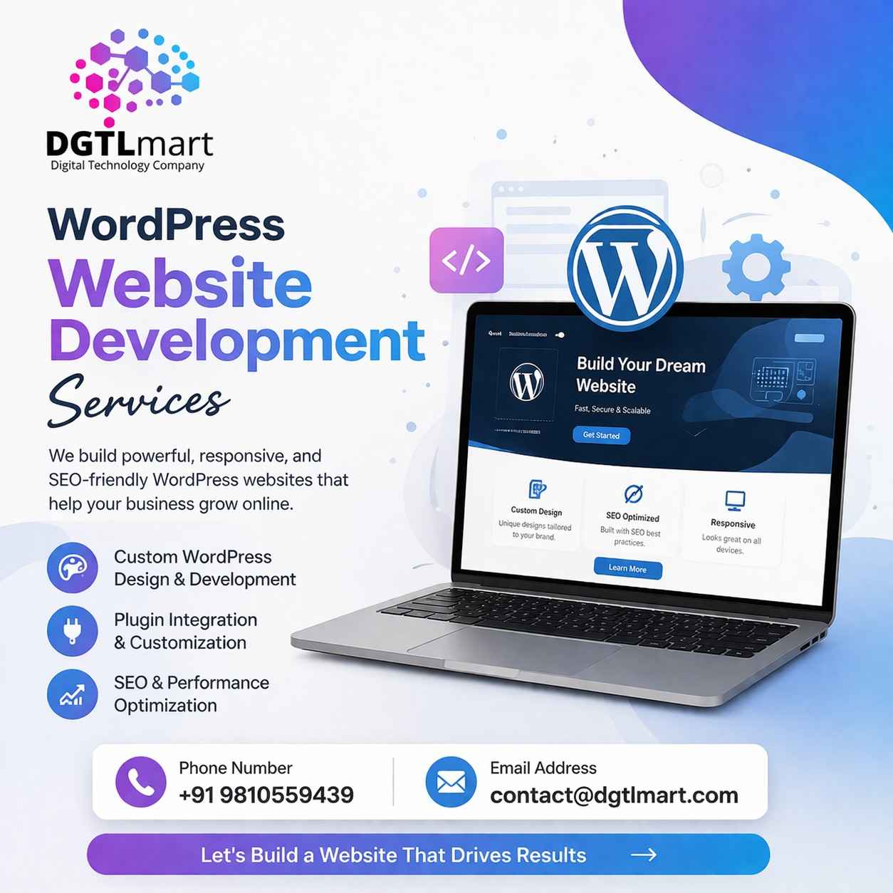 Professional WordPress Website Development Services for Business