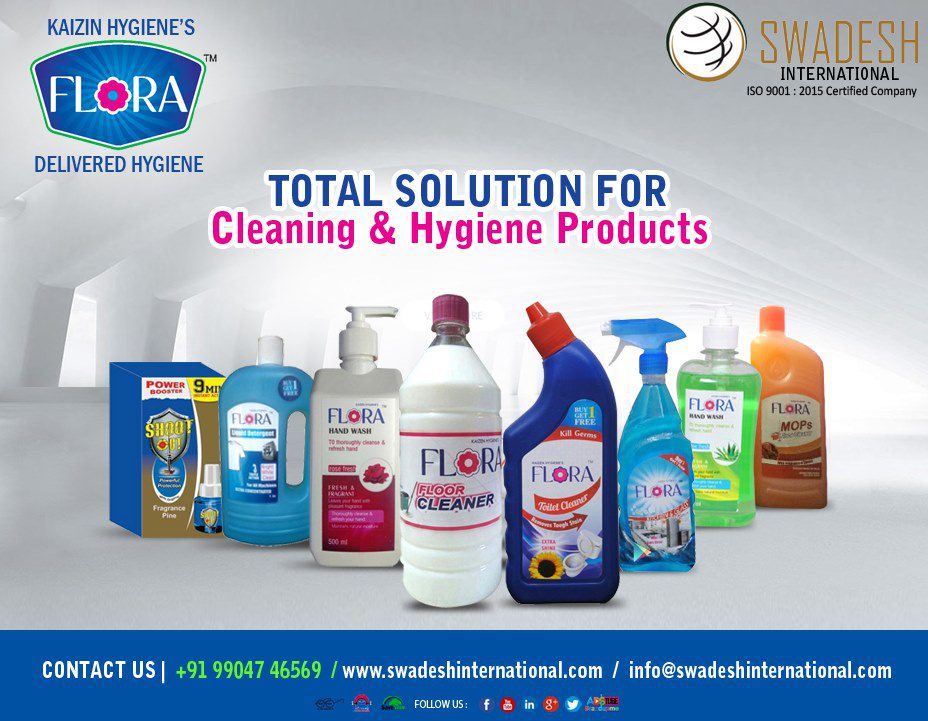 Trusted Cleaning Products Manufacturer in India