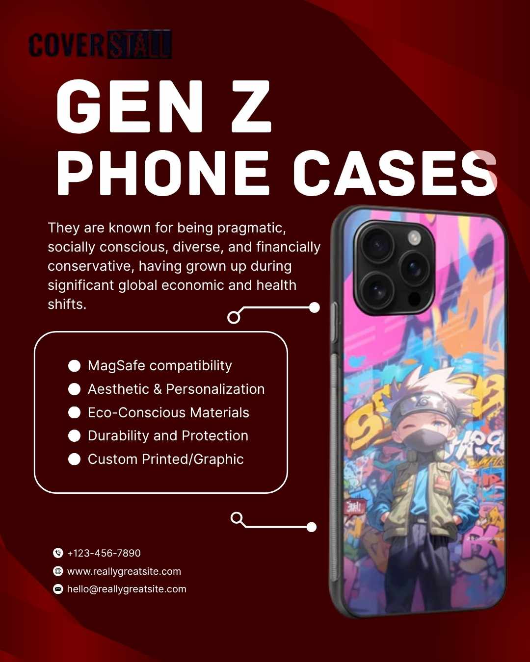 Gen Z Phone Cases: Coverstall