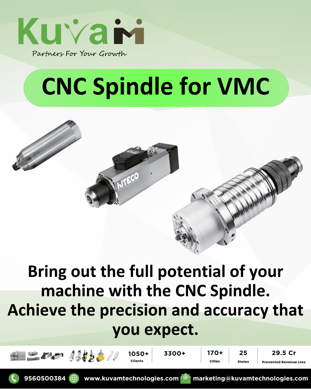 Spindle for CNC Machine