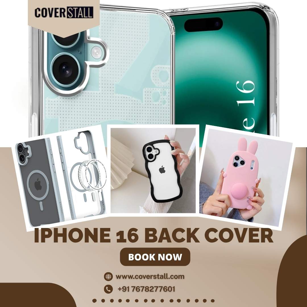 iPhone 16 Back Cover: Coverstall
