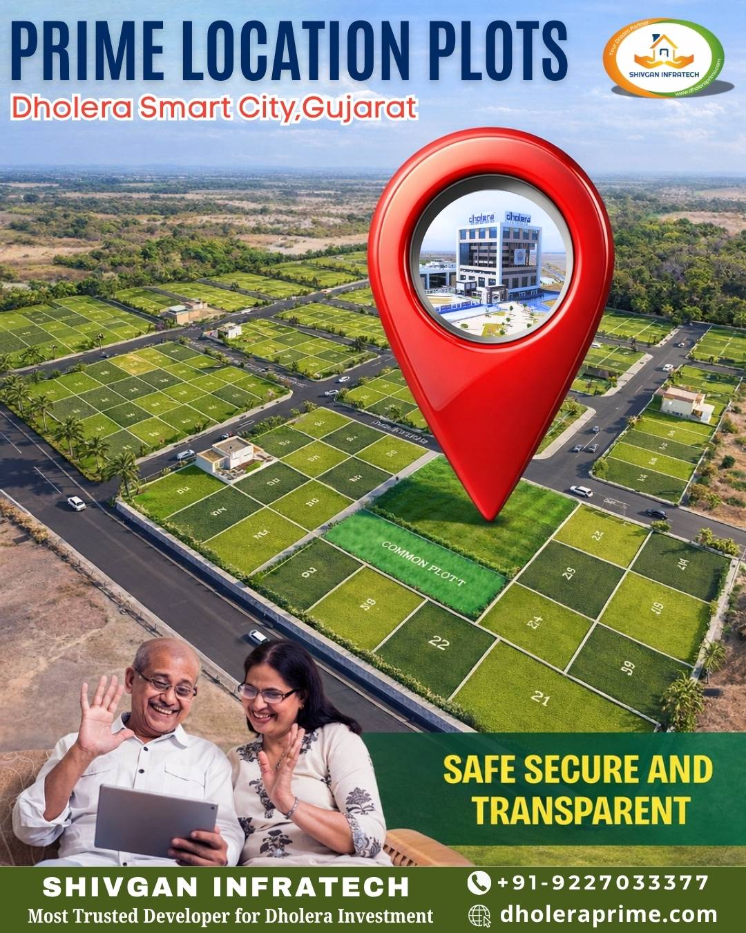 Investing in a plot on Fedra Pipli Road in Dholera