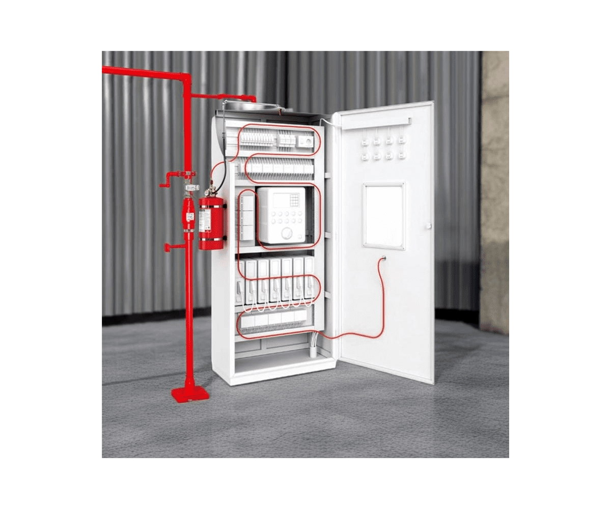 Automatic Tubing Suppression System for Fire Safety