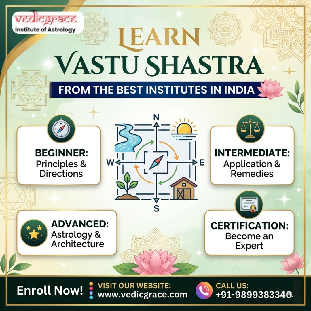 Learn Vastu Shastra from the Best Institutes in India – Beginner to Ad