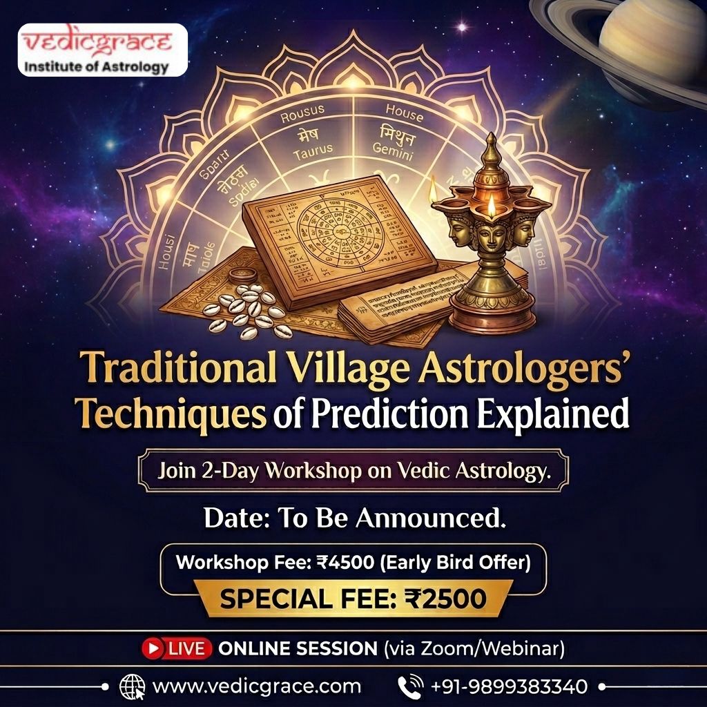 Traditional Village Astrologers’ Techniques of Prediction Explained