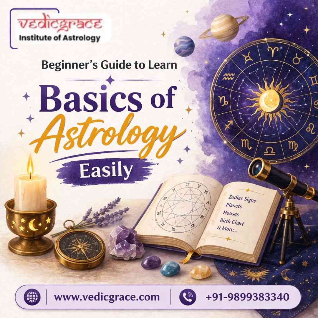 Beginner’s Guide to Learn Basics of Astrology Easily
