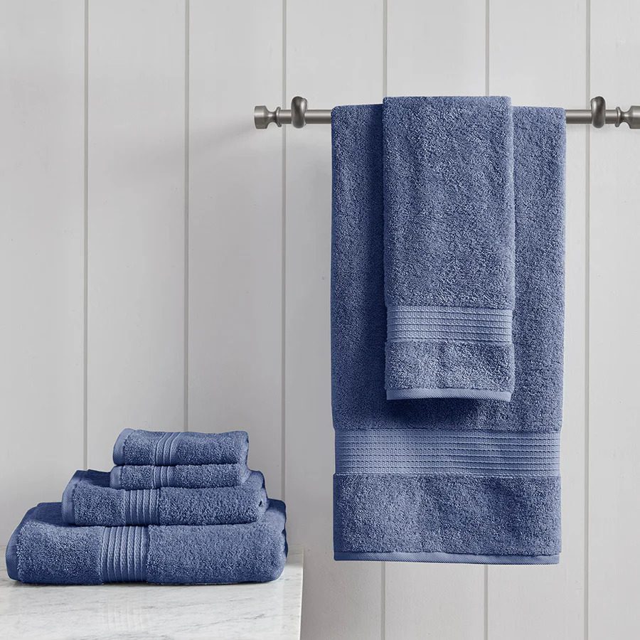 Organic 6 Piece Cotton Towel Set