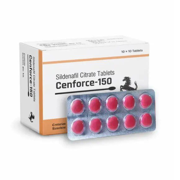 Buy Cenforce 150 mg Sildenafil Tablets Online with PayPal & Credit Car