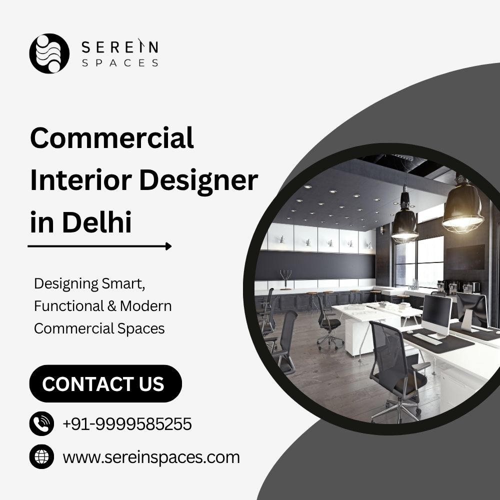 Best Commercial Interior Designer in Delhi for Offices