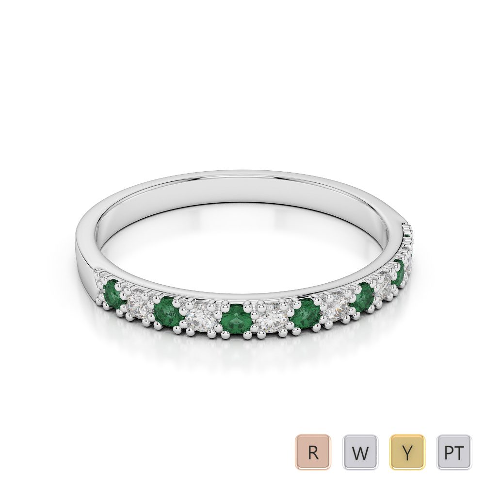 Shop for Emerald Eternity Rings in UK
