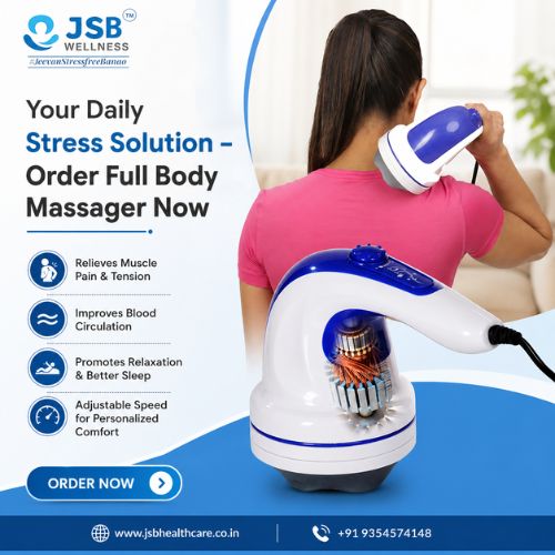 Get Instant Relief with Full Body Massager Machine – Order Now