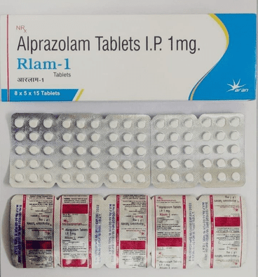Alprazolam Rlam 1mg Tablets – Fast-Acting Panic Support
