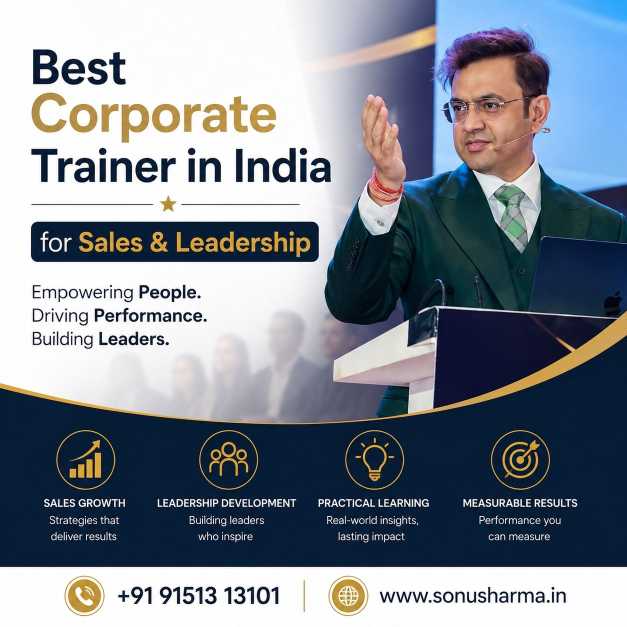 Best Corporate Trainer in India for Sales & Leadership