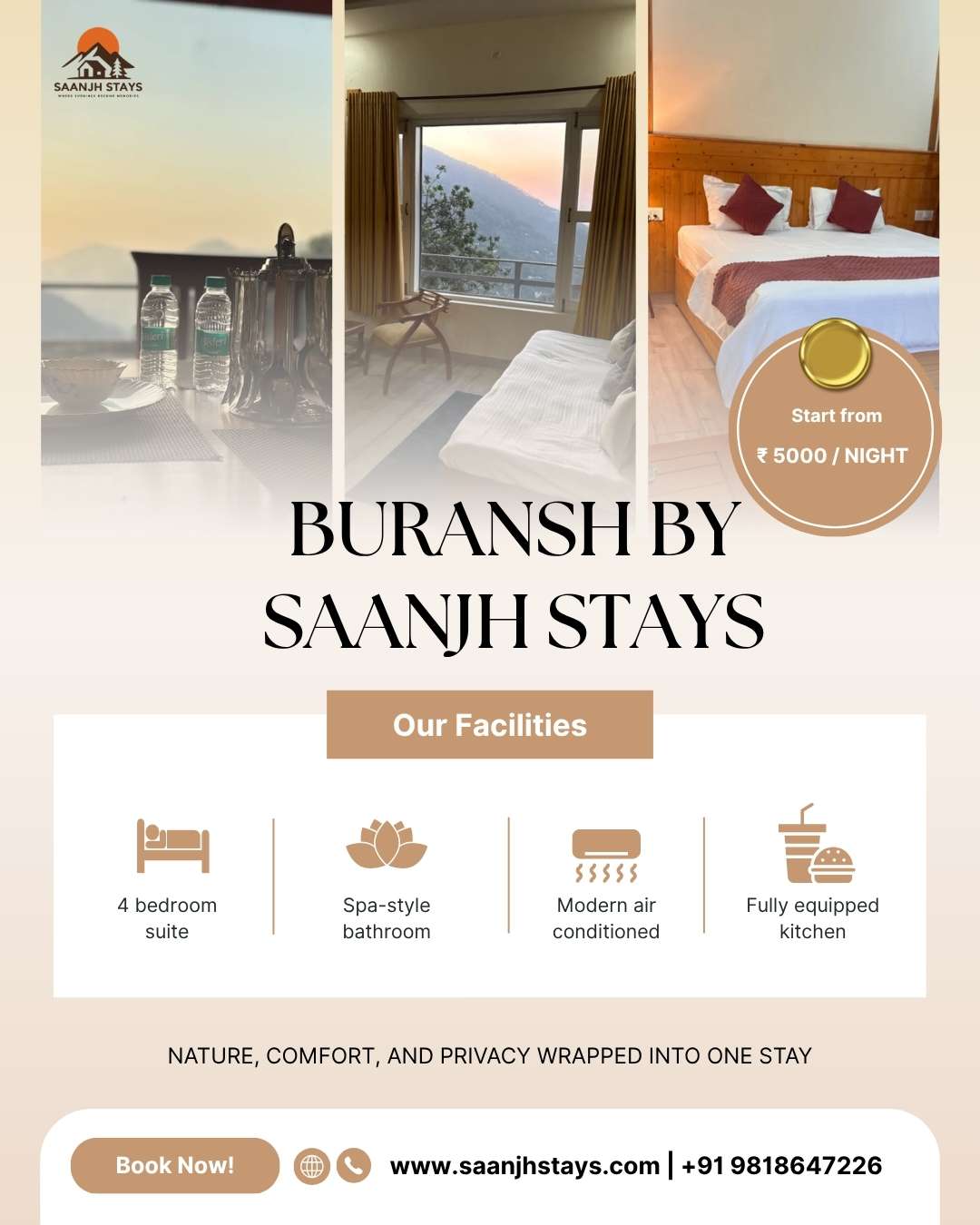 Buransh by Saanjh Stays