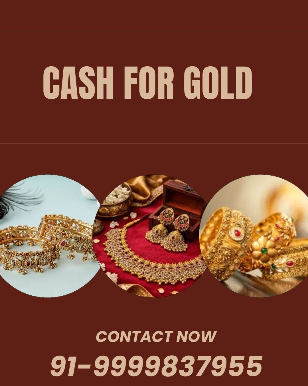 Want To Get Instant Cash For Gold At Highest Market Price?
