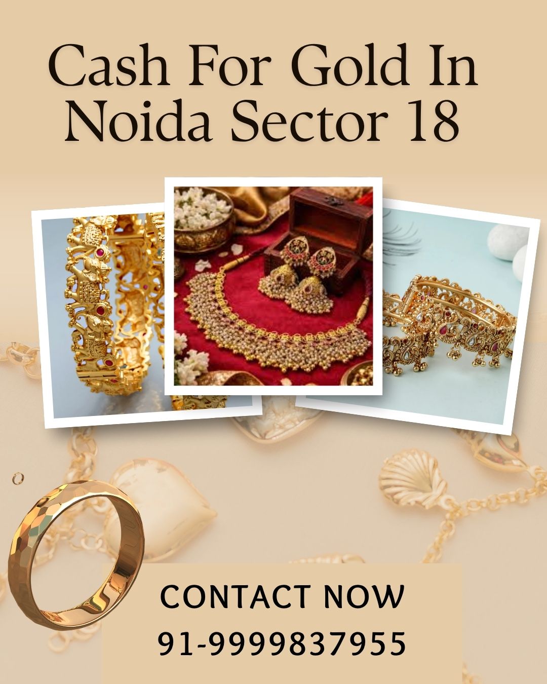 Which Buyer Offers Instant Cash For Gold in Noida Sector 18?