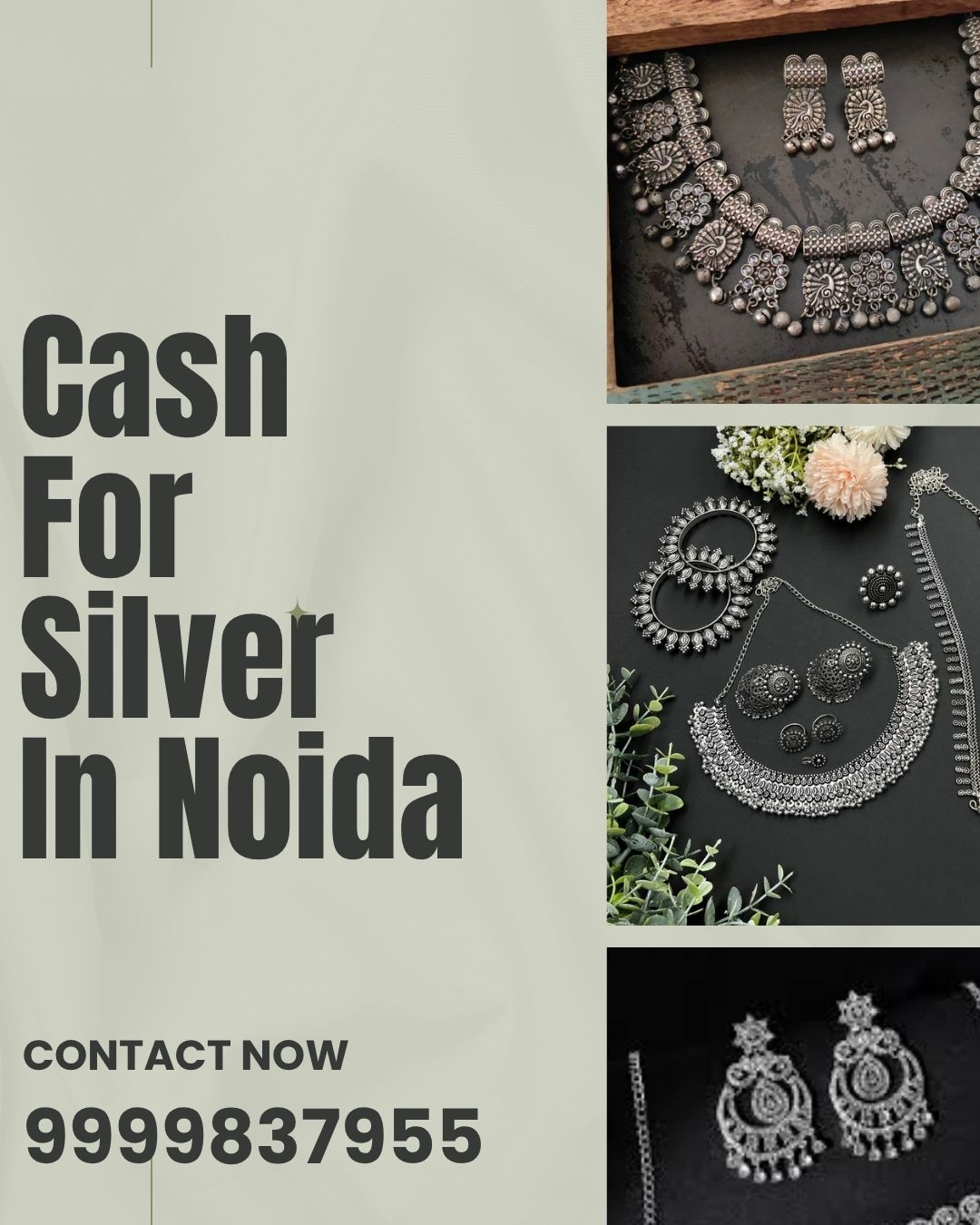 Where To Get Cash for Silver in Noida with Instant Valuation and Payme
