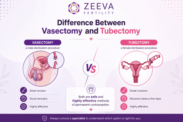 Difference between Vasectomy and Tubectomy: Complete Fertility Guide