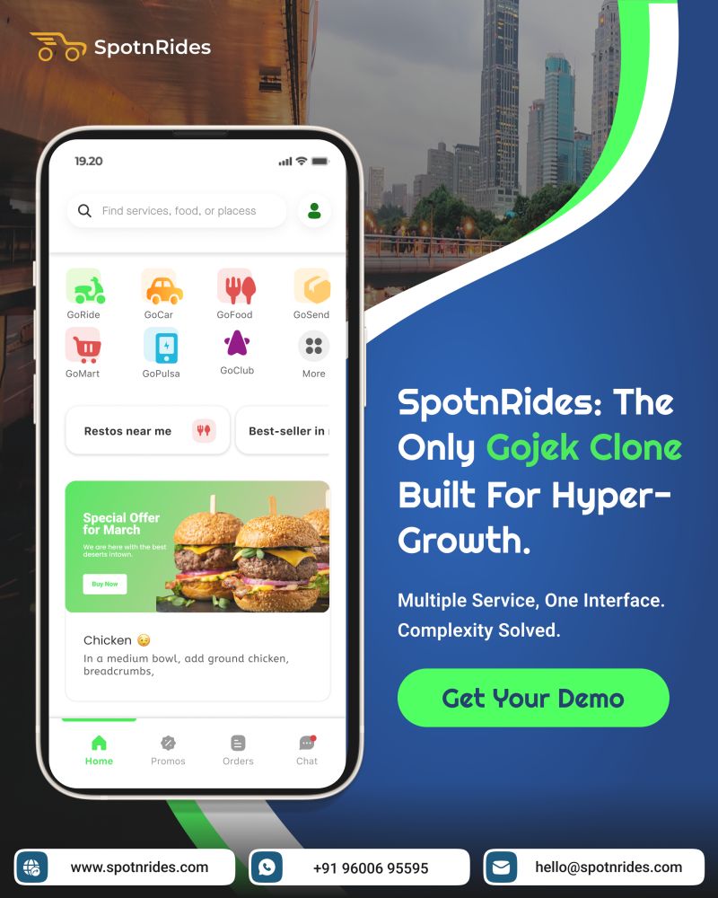 Turn Trends into Revenue: Launch Your Multiservice App with Gojek Clon