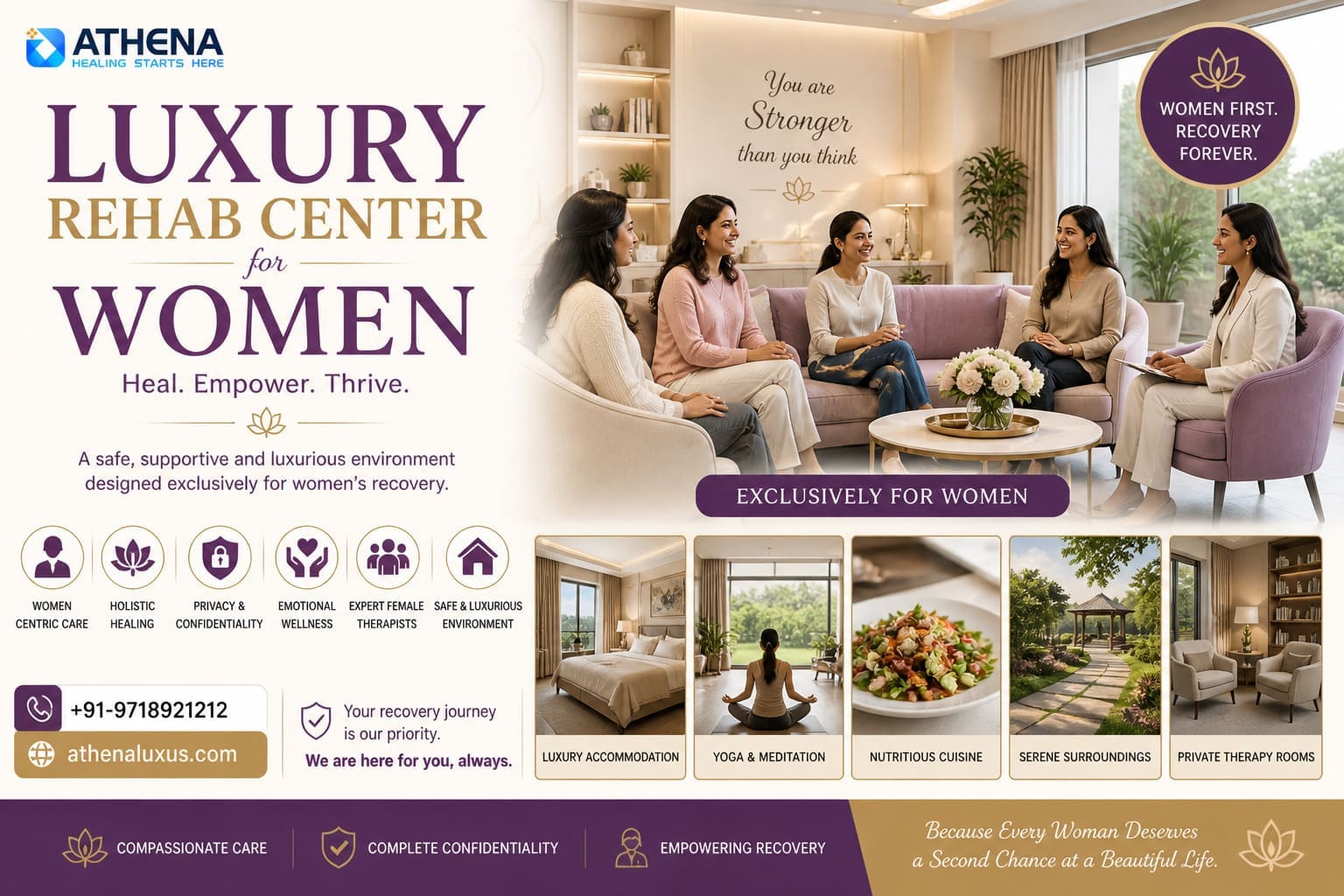 Luxury Rehab Center for Women | Safe & Private Recovery Care