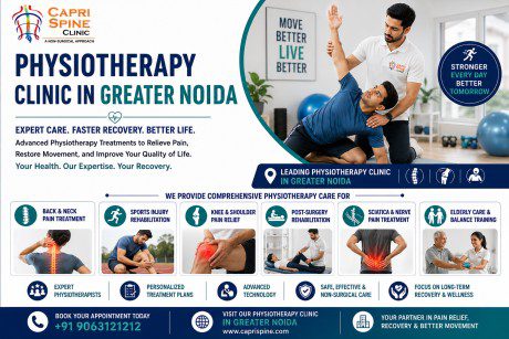 Best Physiotherapy Clinic in Greater Noida | Expert Physiotherapist Se