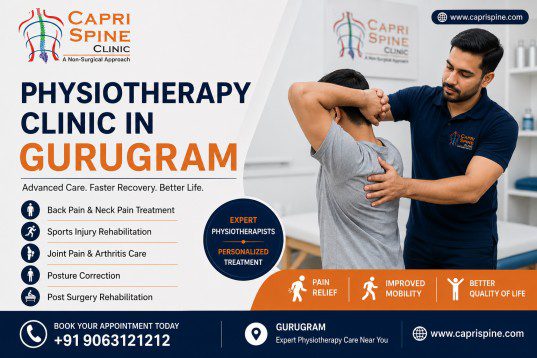 Best Physiotherapy Clinic in Gurugram for Back Pain & Rehabilitation