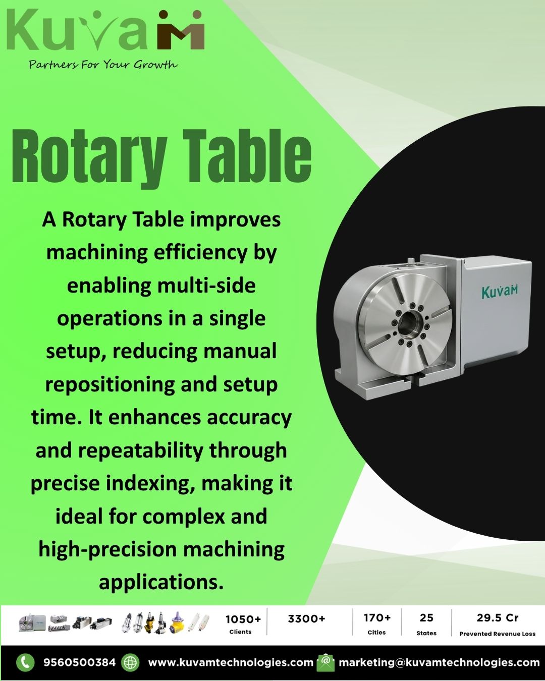 Rotary Table Manufacturers Near Noida