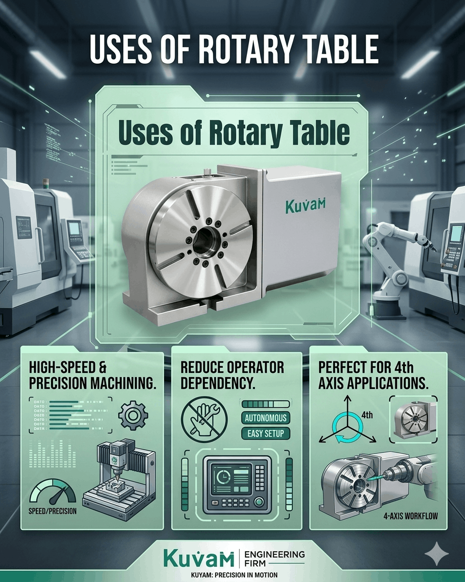 Rotary Table Manufacturers in Noida