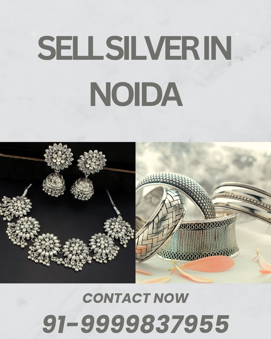 Which Silver Buyer Is Best Sell Silver In Noida For Instant Cash?