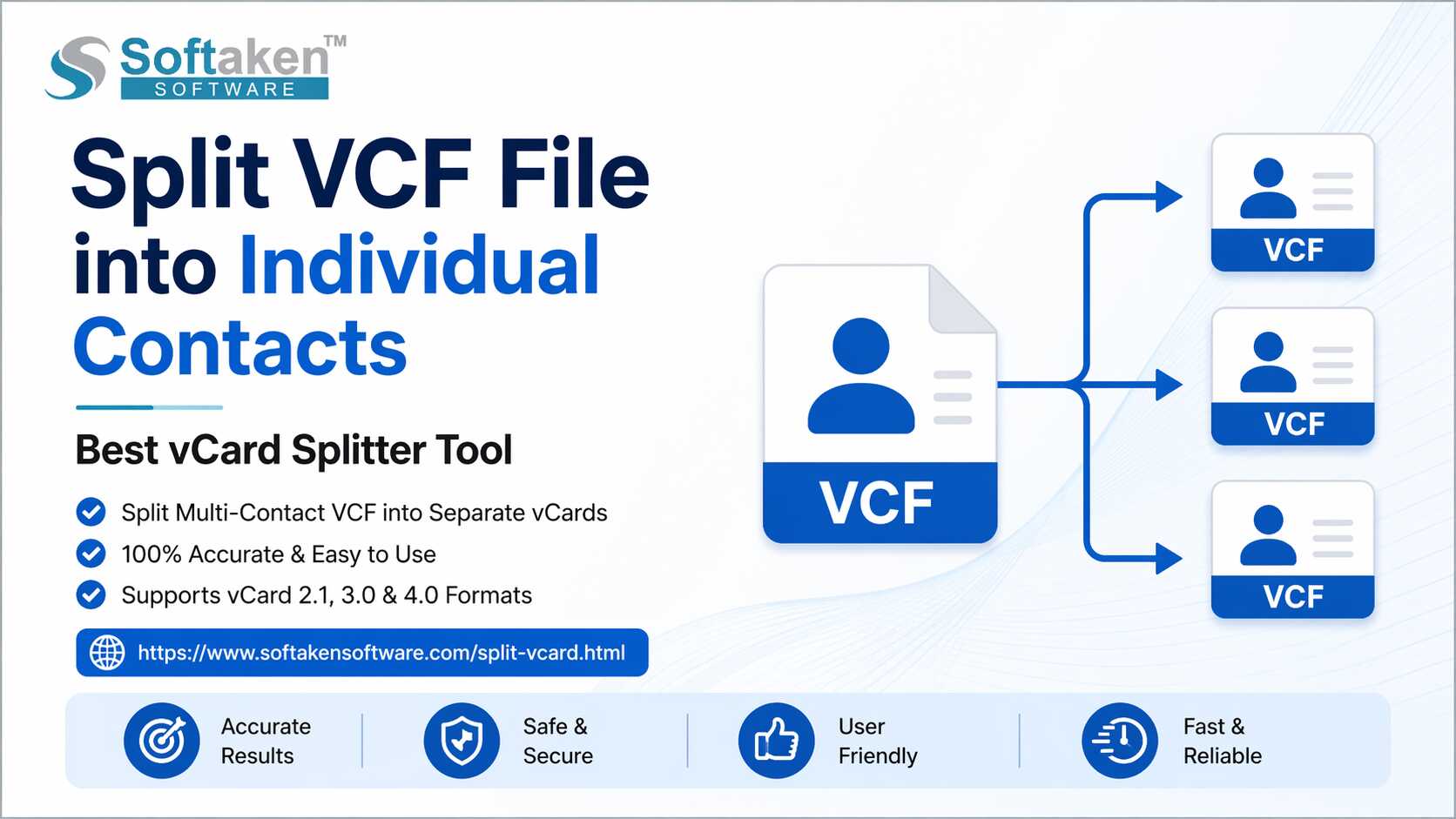 Break Down Big Contact File into Clean Contact Files
