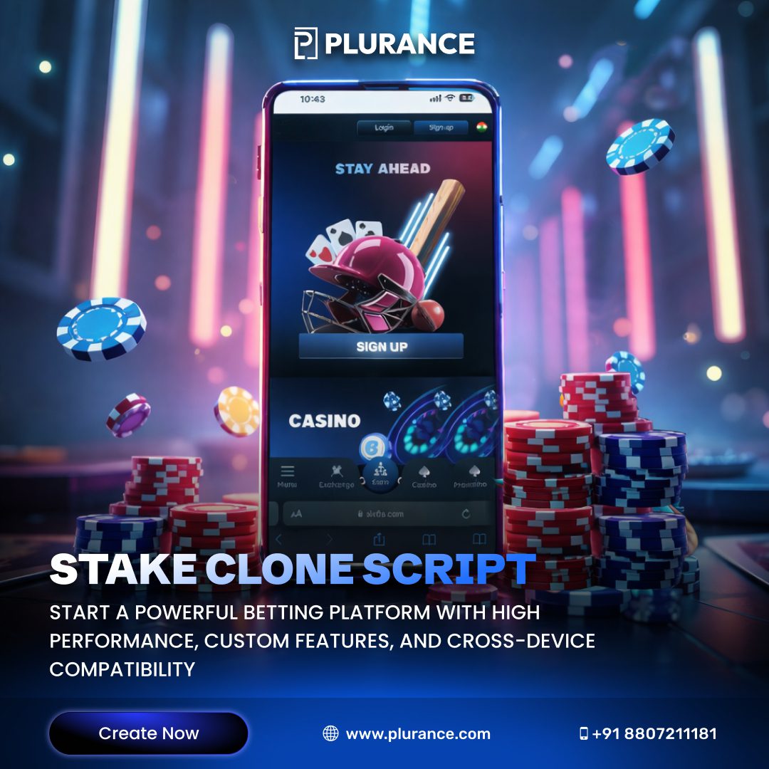Build Your Own Betting Platform Like Stake Using Advanced Clone Script