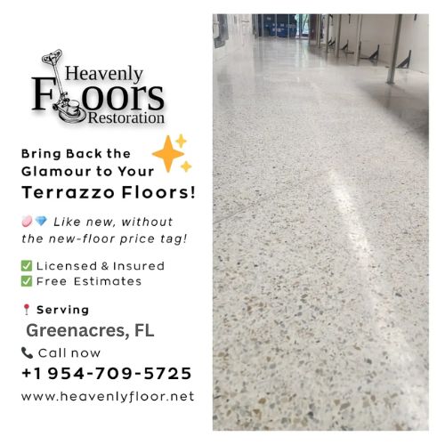 Terrazzo Restoration in Greenacres, FL