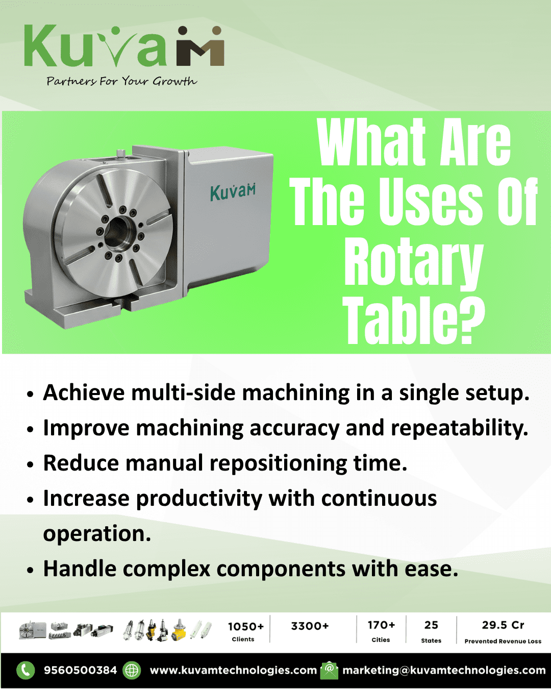 What Are The Uses Of Rotary Table?
