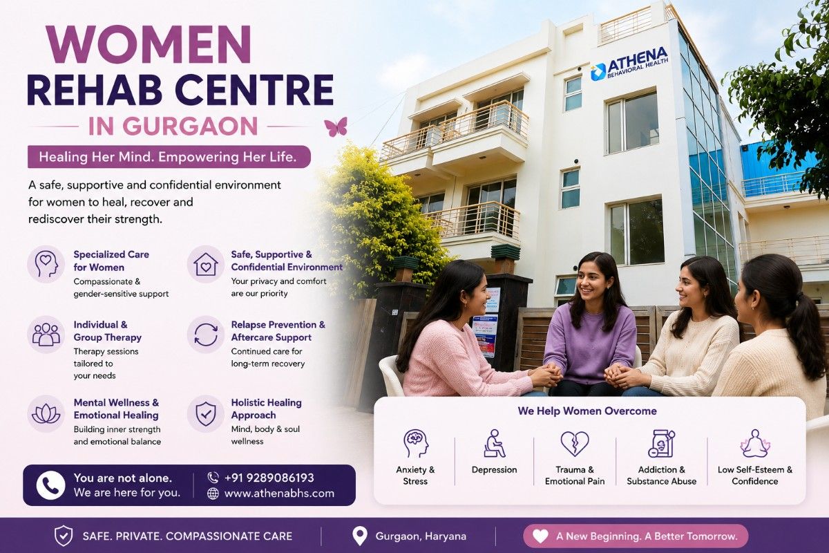 Top Women Rehab Centre in Gurgaon | Athena BHS Okas