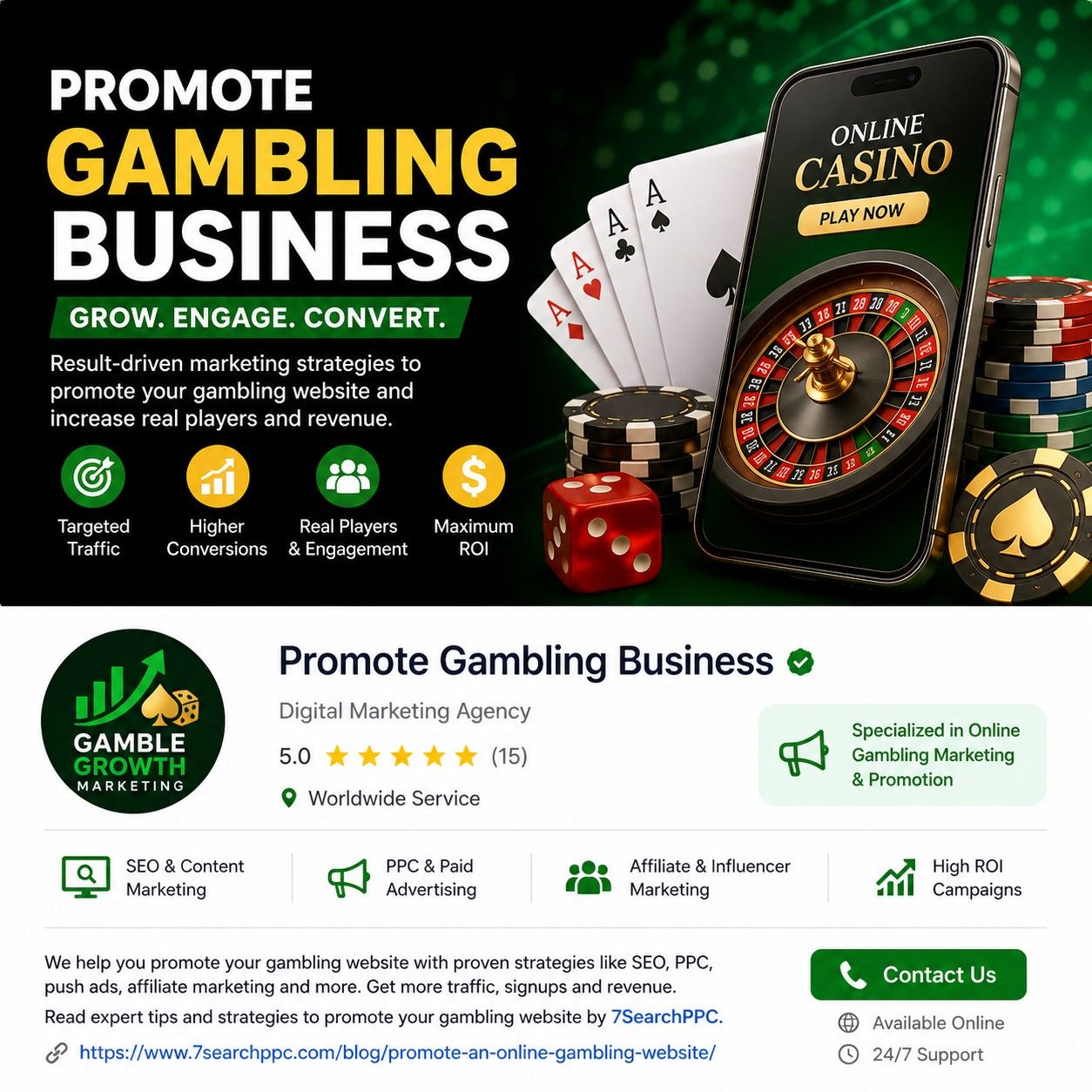 Online Gambling Marketing Experts