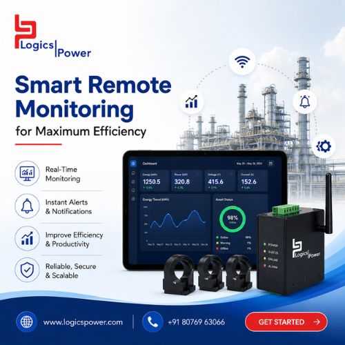 Real-Time Remote Monitoring System for Plants, Machines & Energy Use
