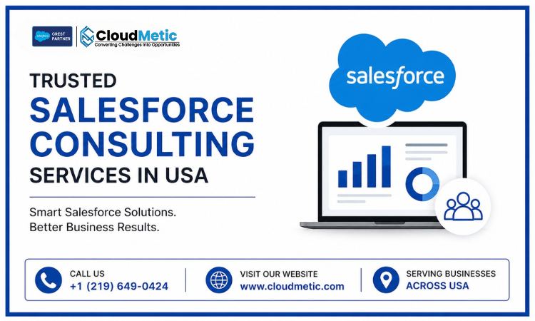 Trusted Salesforce Consulting Services in USA – CloudMetic