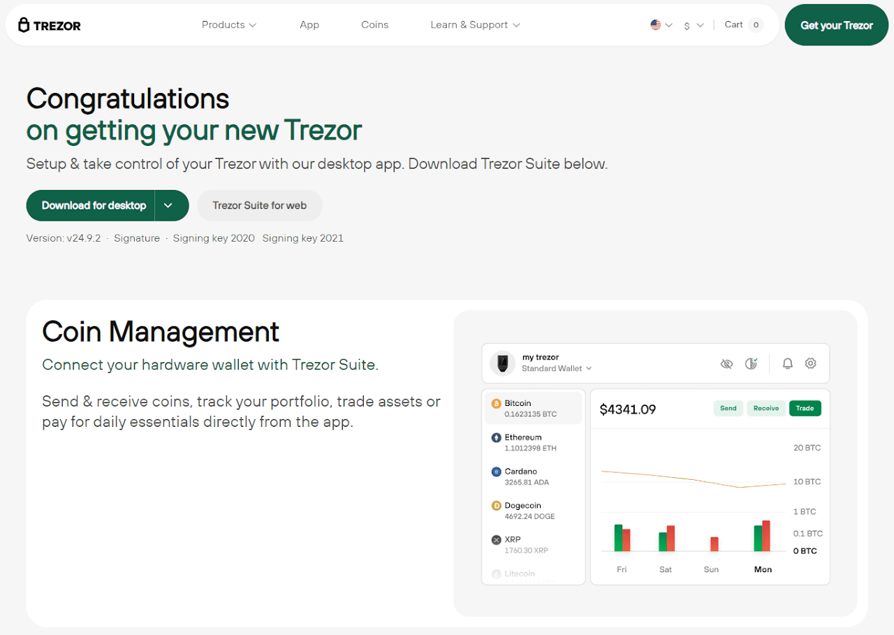 Trezor Wallet Login | Protect & Manage Your Crypto Official®