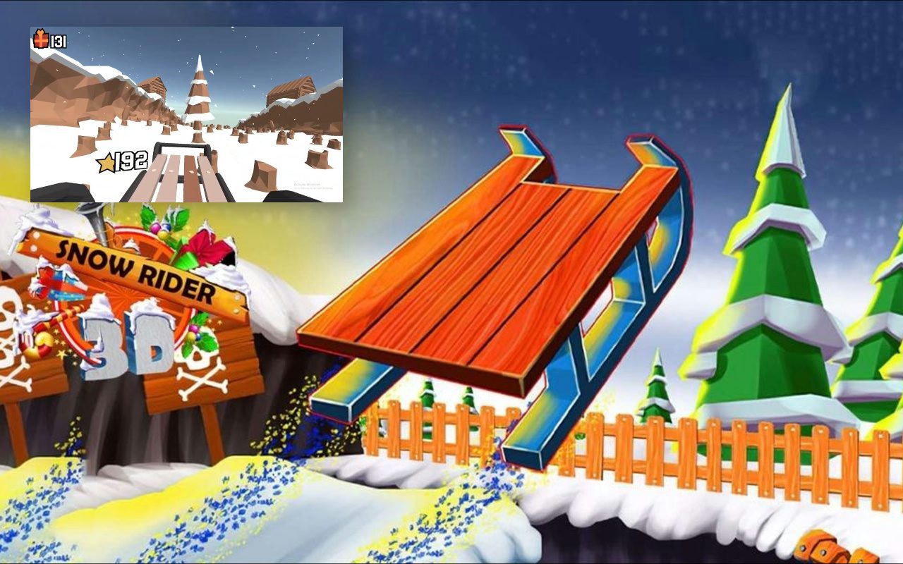 Snow Rider: Fast-Paced Winter Sled Game