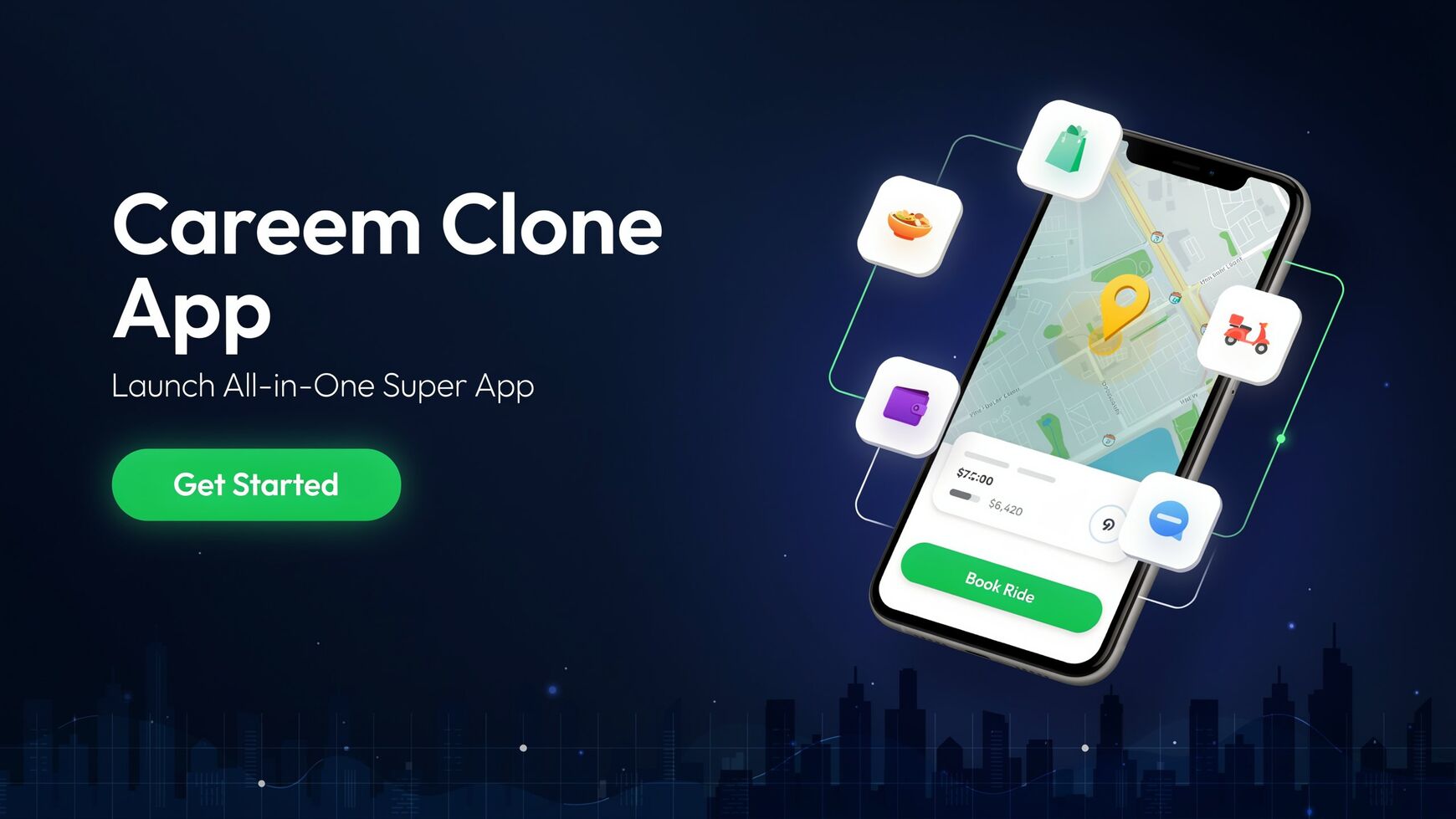 Careem Clone: Launch a Multi-Service Super App