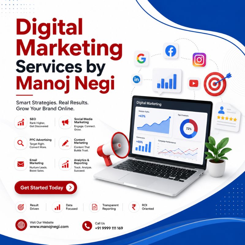 Manoj Negi SEO Expert and Digital Marketing Agency in India
