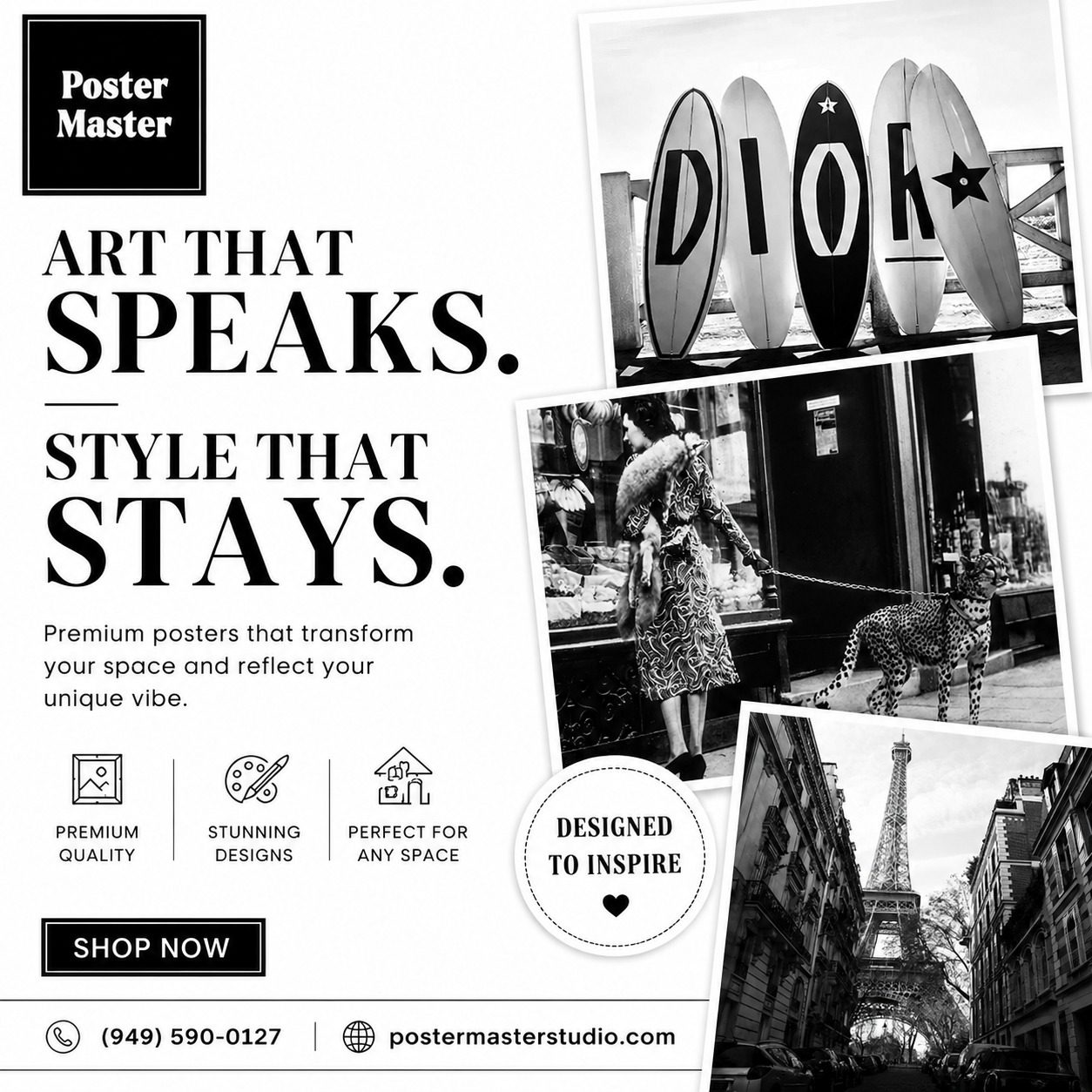 Shop Trendy Fashion Posters Online – Poster Master