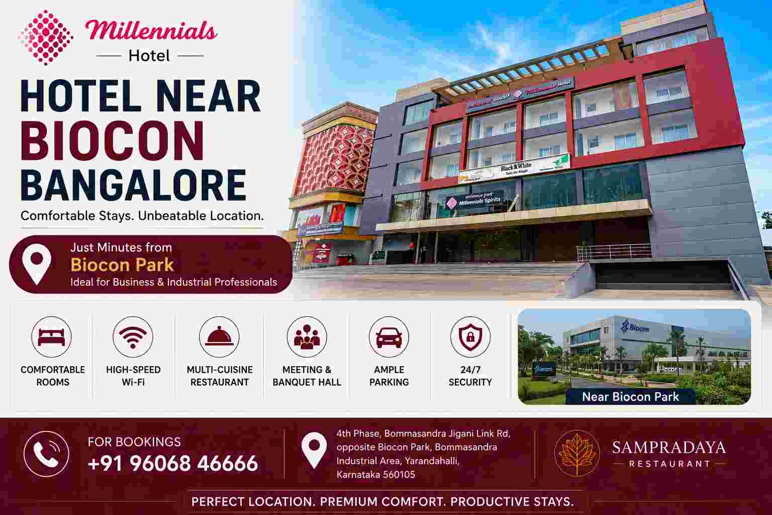 Hotel Near Biocon Bangalore