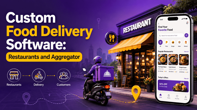 Custom Food Delivery Software: Restaurants and Aggregator