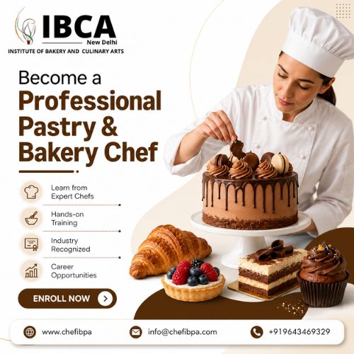 Diploma in Pastry and Bakery Course in Delhi | IBCA