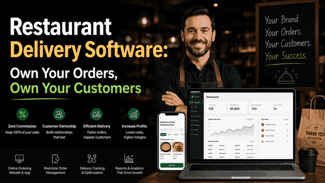 Restaurant Delivery Software: Own Your Orders, Own Your Customers