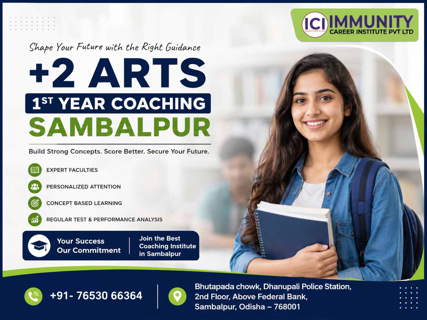 +2 Arts 1st Year Coaching in Sambalpur | Expert CHSE Coaching