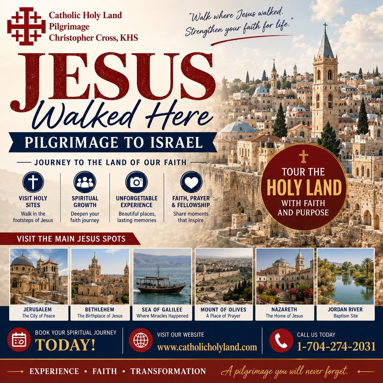 Catholic tours and pilgrimages