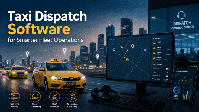 Taxi Dispatch Software for Smarter Fleet Operations