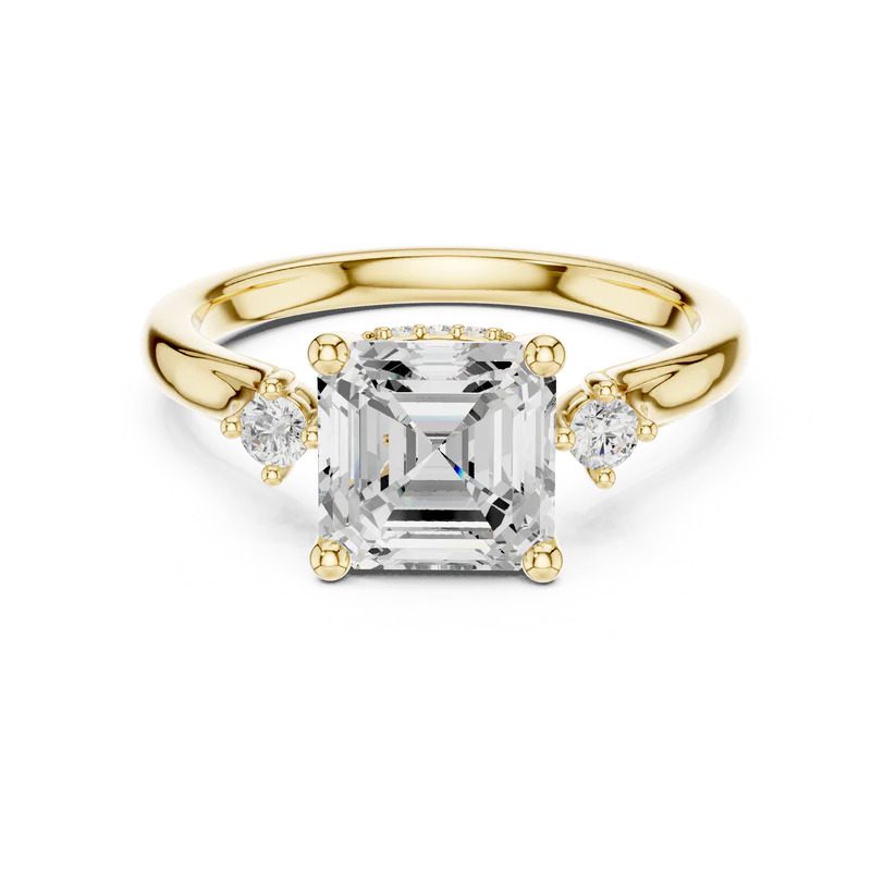 Asscher Cut Engagement Rings: Art Deco Elegance with Timeless Appeal
